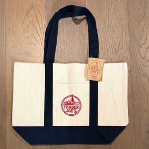 Full Size Trader Joe's Canvas Tote Bag